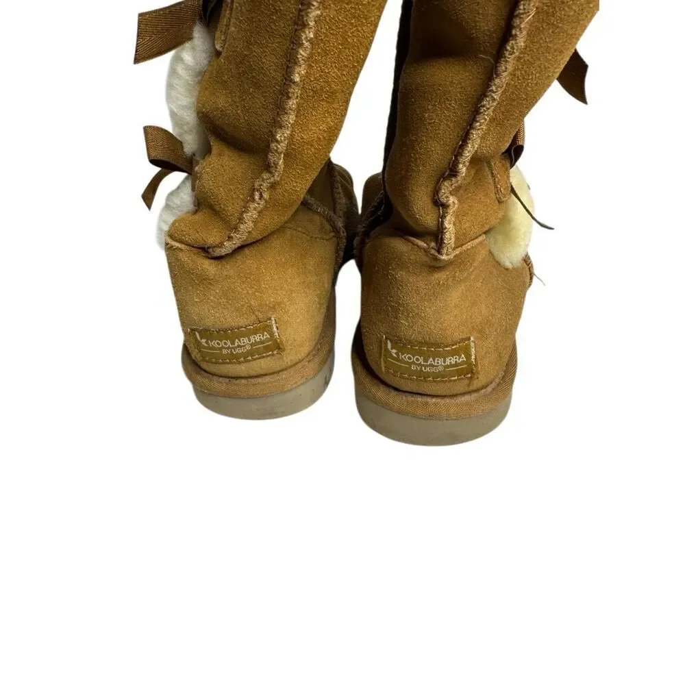 Koolaburra by Ugg Victoria tall chestnut boots size 9